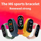 Waterproof M6 Smart Watch Men Women Fitness Sports Pressure Monitor Watches