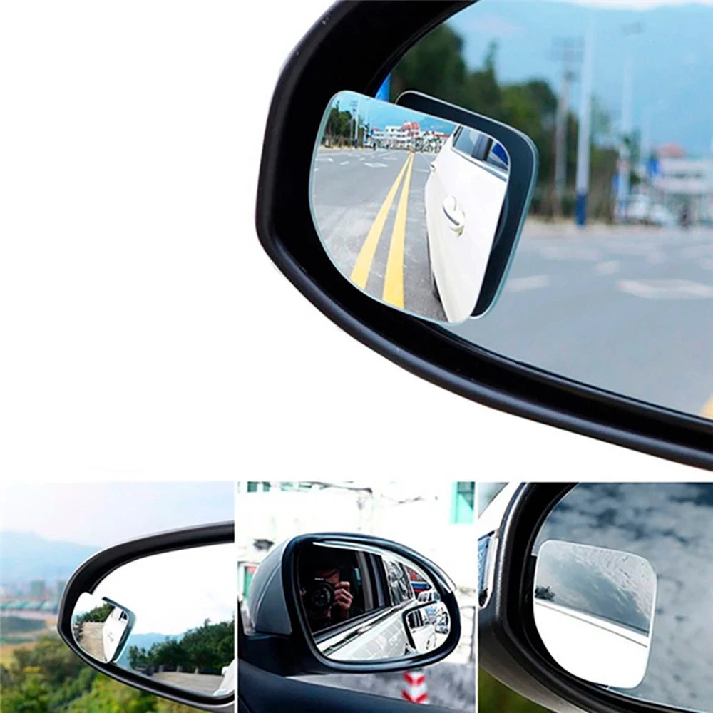 360° adjustable High-definition frameless car rearview mirror set