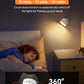 LED Wall Mounted Lights with Remote Wireless Magnetic Wall Sconces 3 Color