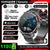 Waterproof GPS Compass Flashlight 1.7" AMOLED HD Call Sports Smart Watch