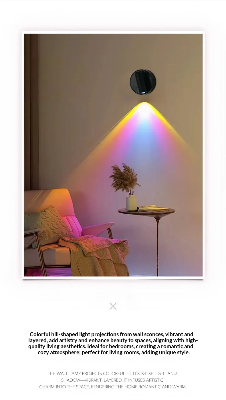 Magnetic Base USB Rechargeable LED Cordless Wall Light