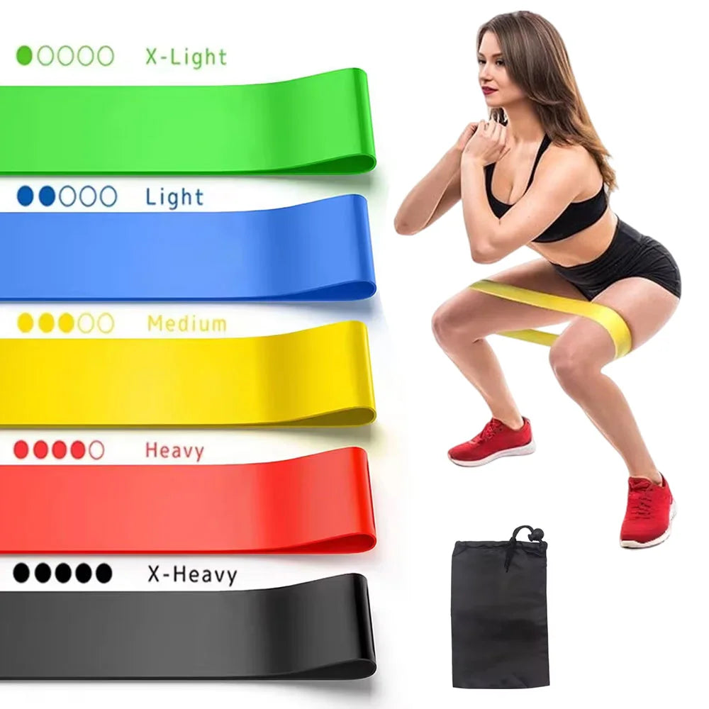 Working Out Resistance Bands Set and Elastic Band for Women or Men