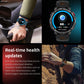 Waterproof GPS Compass Flashlight 1.7" AMOLED HD Call Sports Smart Watch