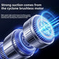 Wireless one-button dust dump high-power portable vacuum cleaner