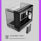 X-GAMERX Phantom Wings LCD Edition Black Seaview Room Case 360 Water-cooling Host