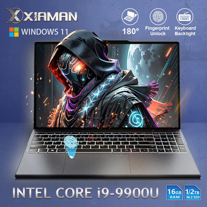 New 15.6" Intel Core i9 9900U Gaming Laptop