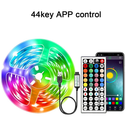 APP Control Flexible RGB Led Strip Lights for Room Bedroom Decoration