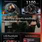 Waterproof GPS Compass Flashlight 1.7" AMOLED HD Call Sports Smart Watch