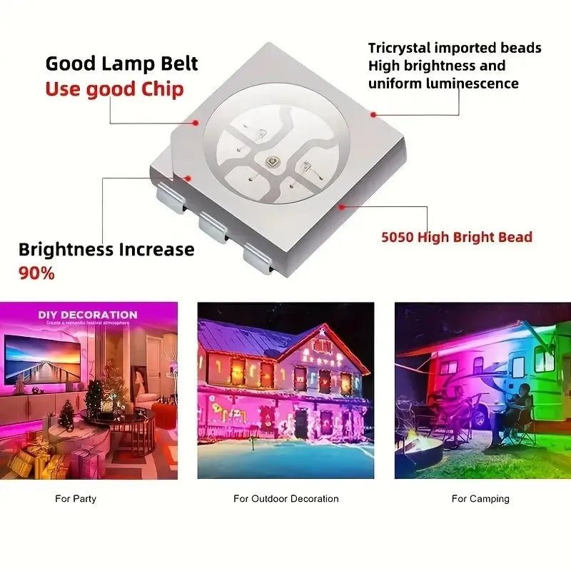 Led Strip 5M LED Strip Light led ribbon 15M 20M 30M rgb led light