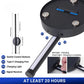 Magnetic Rechargeable 50 Wall Lamp Black Gold LED Lighting Wiring Free