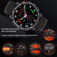 Waterproof GPS Compass Flashlight 1.7" AMOLED HD Call Sports Smart Watch
