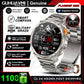 Waterproof GPS Compass Flashlight 1.7" AMOLED HD Call Sports Smart Watch