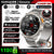Waterproof GPS Compass Flashlight 1.7" AMOLED HD Call Sports Smart Watch