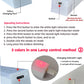 Motion Sensor Lamp Night Light Wireless LED USB Type C Rechargeable Lamp