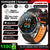 Waterproof GPS Compass Flashlight 1.7" AMOLED HD Call Sports Smart Watch