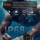 Waterproof GPS Compass Flashlight 1.7" AMOLED HD Call Sports Smart Watch
