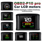 Smart Digital Meter P10 PRO OBD2 Head Up Display On Board Computer Digital Meter