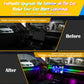 Full Color Streamer Car Ambient Lights RGB 64 Color Universal LED