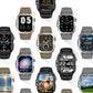 New Men's Smart Watch LED Flashlight Outdoor Sports Smart Watch