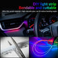 64 Colors RGB Symphony Car Ambient Light with APP Control