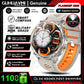 Waterproof GPS Compass Flashlight 1.7" AMOLED HD Call Sports Smart Watch