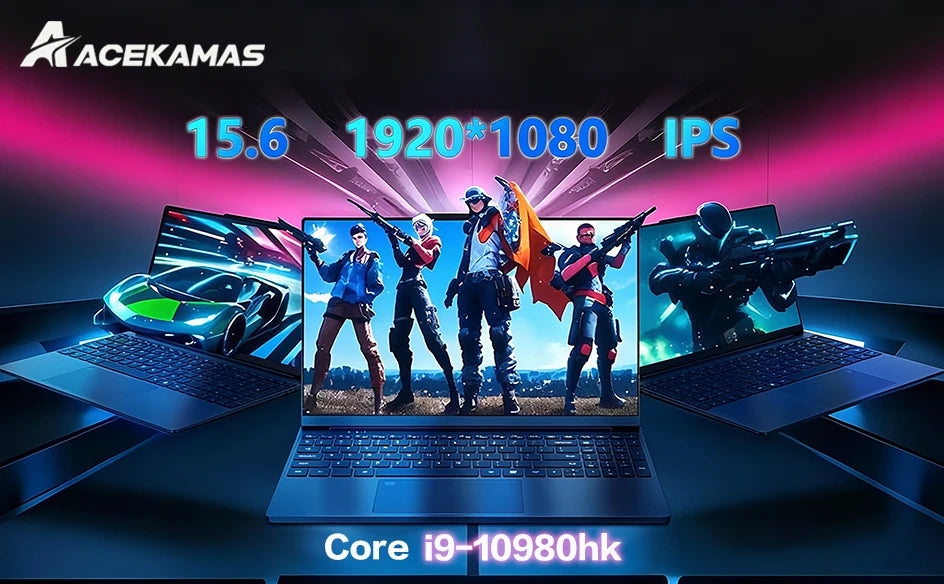 15.6" Gaming Laptop intel Core i9 10980HK  with Fingerprint Computer
