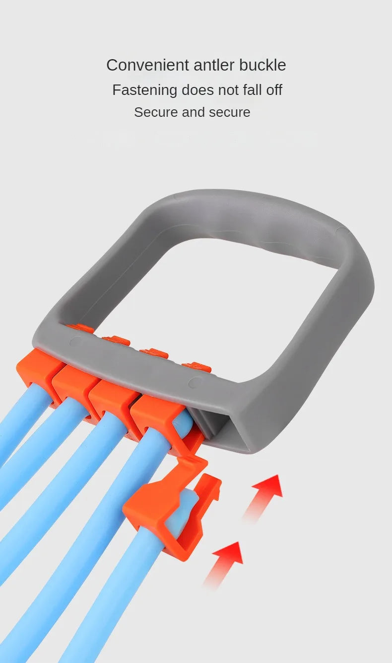 Full Body Workout Set - Chest Expander with 5 Removable Resistance Bands