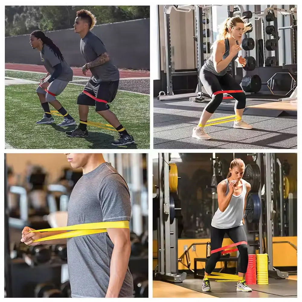 Working Out Resistance Bands Set and Elastic Band for Women or Men