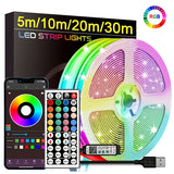 APP Control Flexible RGB Led Strip Lights for Room Bedroom Decoration