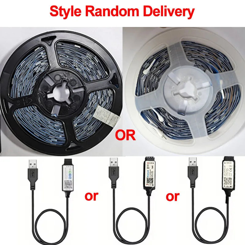 APP Remote Control Smart LED Strip Lights 5050 RGB Bluetooth