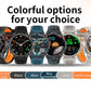 Waterproof GPS Compass Flashlight 1.7" AMOLED HD Call Sports Smart Watch