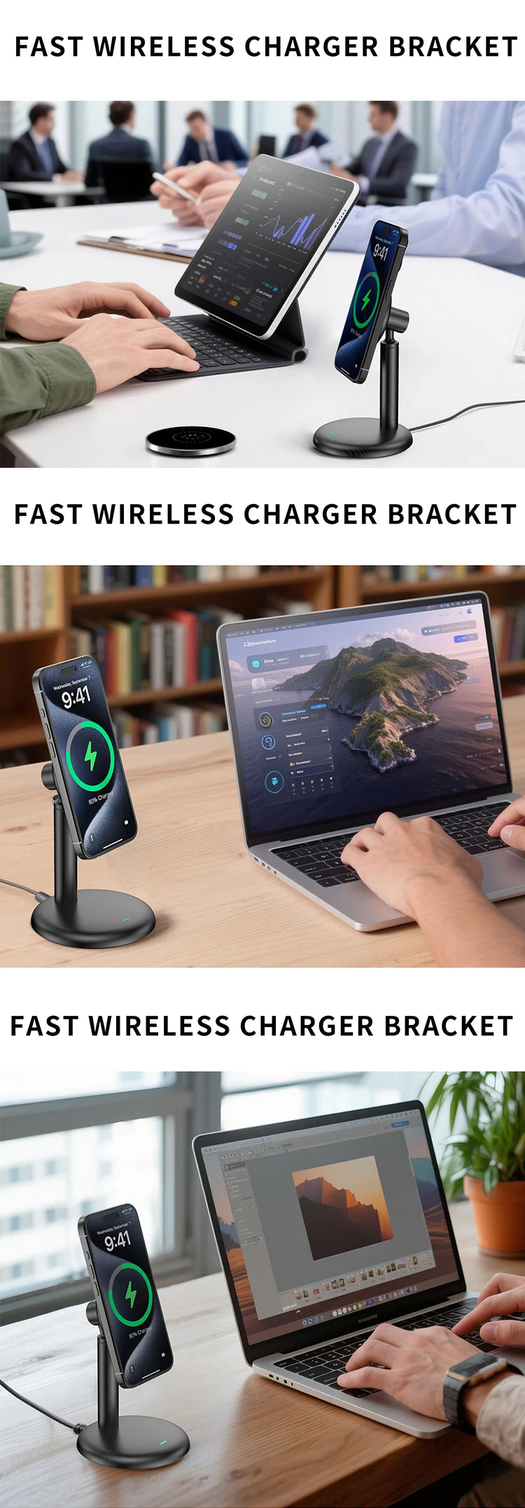 Gadgets Item 30W Strong Magnetic Wireless Chargers for iPhone