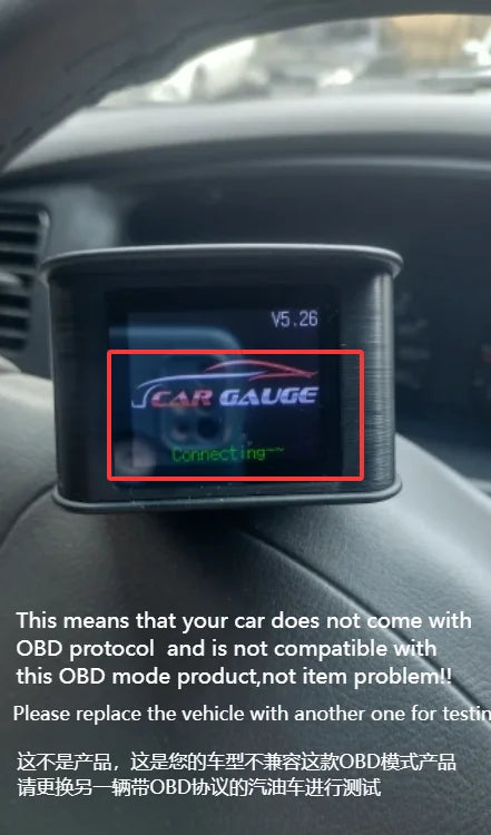 Smart Digital Meter P10 PRO OBD2 Head Up Display On Board Computer Digital Meter