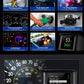 Smart Digital Meter P10 PRO OBD2 Head Up Display On Board Computer Digital Meter