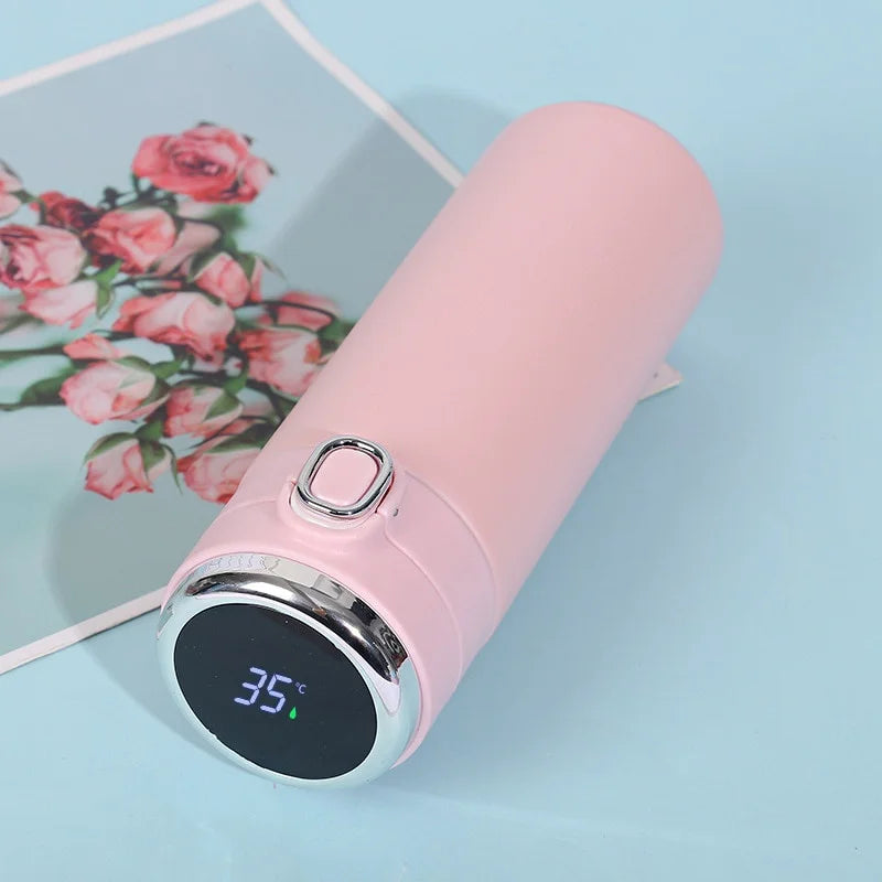 Smart Thermos Stainless Steel Water Bottle Led Digital Temperature Display
