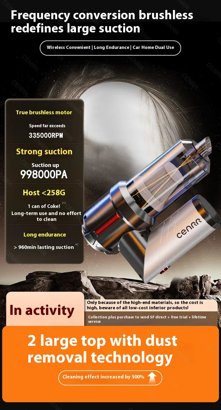 Portable Vacuum Cleaner for Home Appliance Handheld Blower Car Cleaner
