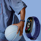 Waterproof M6 Smart Watch Men Women Fitness Sports Pressure Monitor Watches