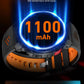 Waterproof GPS Compass Flashlight 1.7" AMOLED HD Call Sports Smart Watch