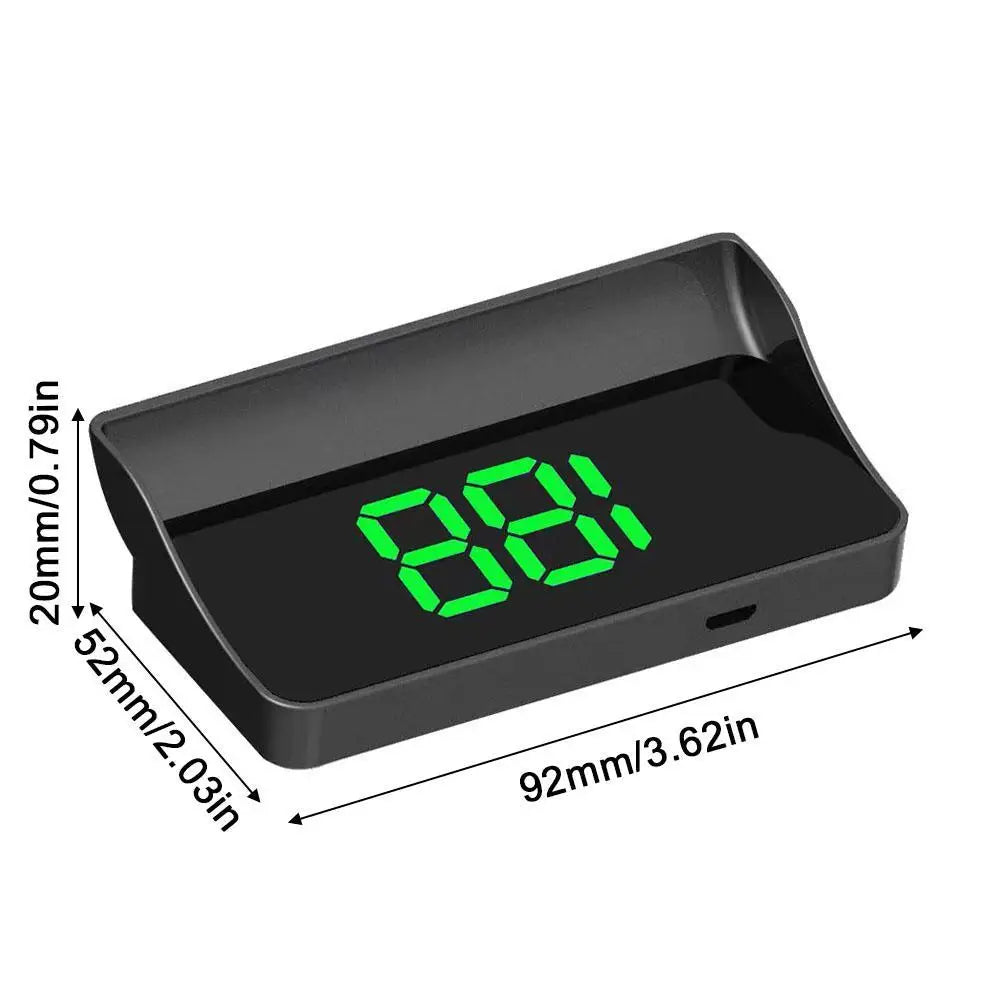 Auto Electronics Projector Display White Green Car Light Digital HUD