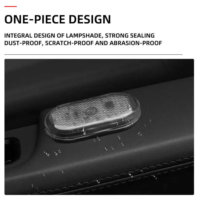 LED Touch Light Mini Wireless Car Interior Lighting Auto Roof Ceiling Reading Lamp