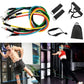 Fitness Resistance Bands Set Workout Exercise Tube Bands with Handles Carry Bags