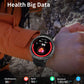 Waterproof GPS Compass Flashlight 1.7" AMOLED HD Call Sports Smart Watch