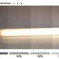 1pc Wireless Rechargeable LED Motion Sensor Cabinet Light
