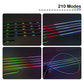Full Color Streamer Car Ambient Lights RGB 64 Color Universal LED