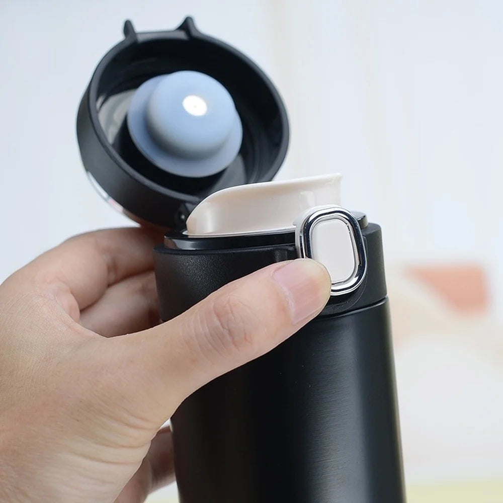 Smart Thermos Stainless Steel Water Bottle Led Digital Temperature Display
