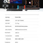 X-GAMERX Phantom Wings LCD Edition Black Seaview Room Case 360 Water-cooling Host
