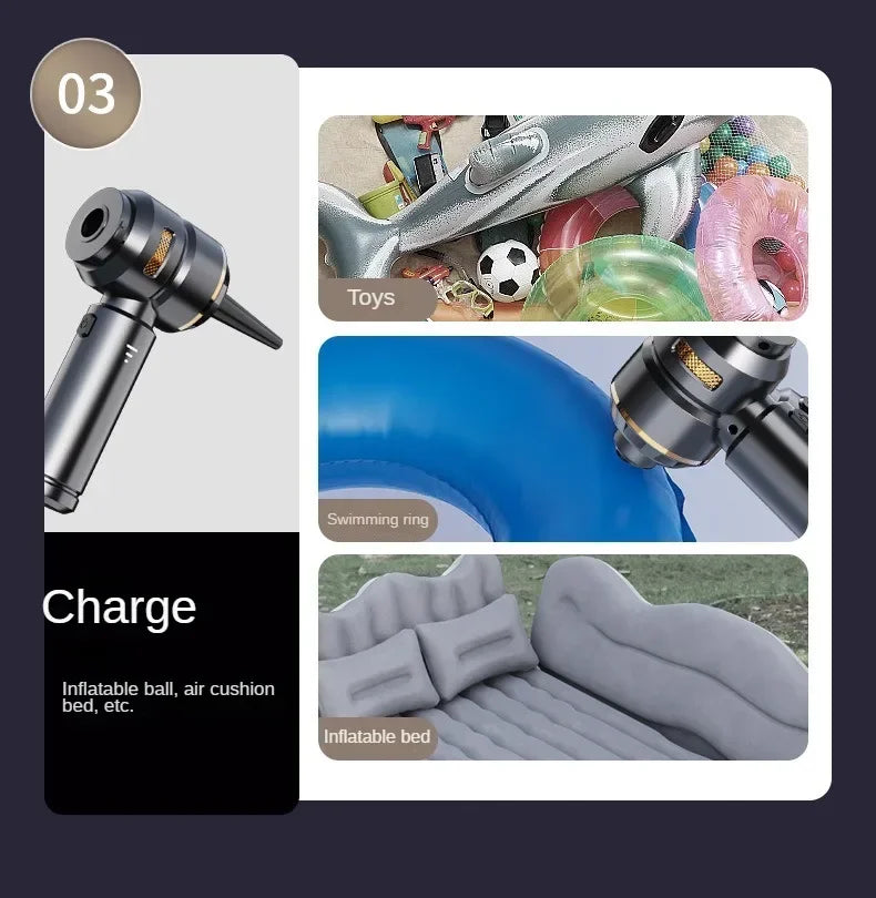 Car Vacuum Cleaner High Power Handheld Wireless Brushless Motor Cleaning Machine