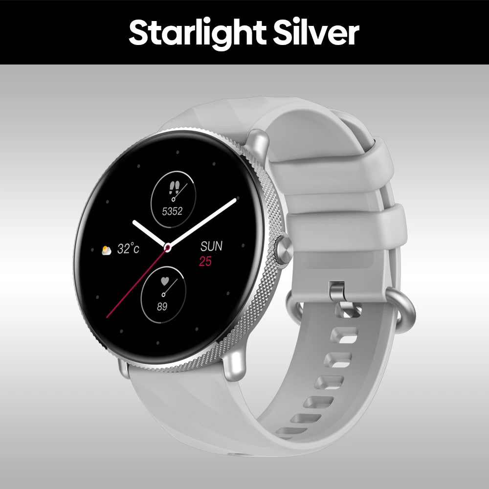 Zeblaze GTR 3 Pro AMOLED Display Make/Answer Phone Calls Smart Watch
