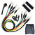 Fitness Resistance Bands Set Workout Exercise Tube Bands with Handles Carry Bags