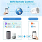 EU Power Monitor Wireless App Voice Remote Control Socket Outlet Work